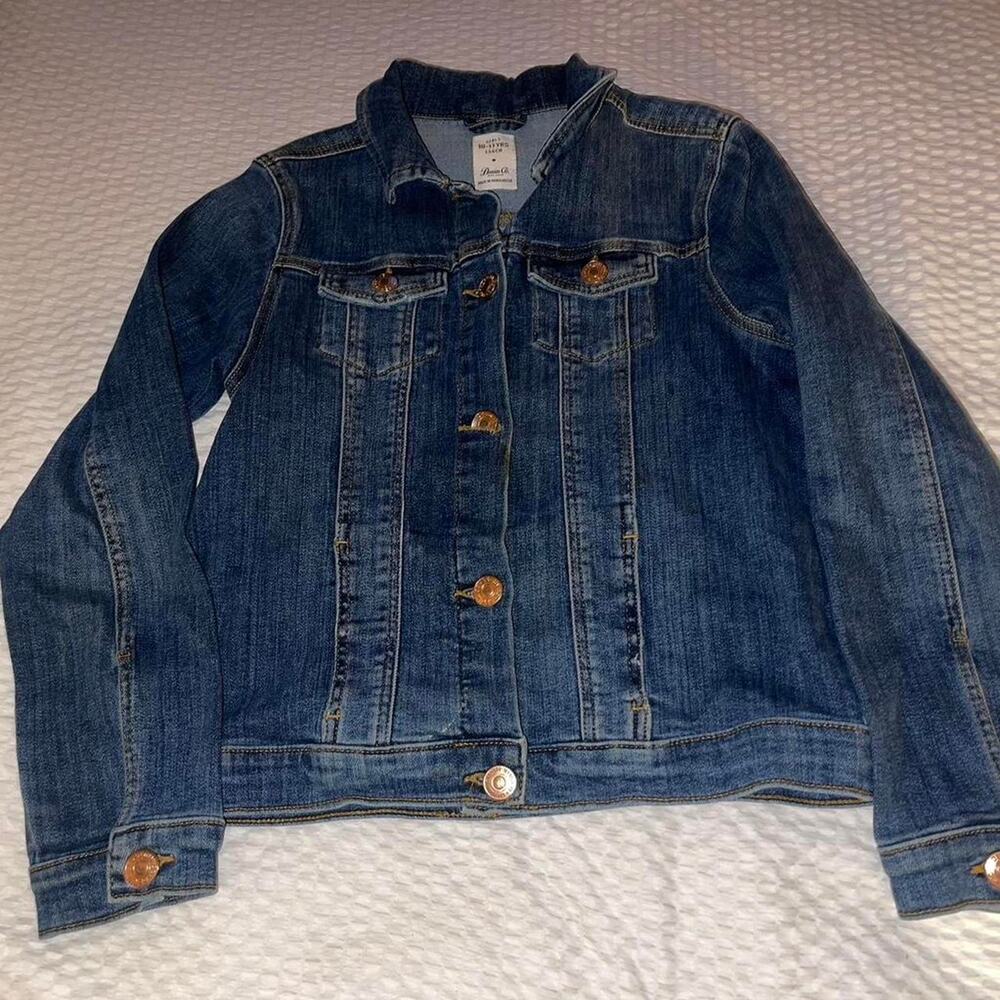 Denim Co. Girls Navy Blue Denim Jacket - 10-11 Years